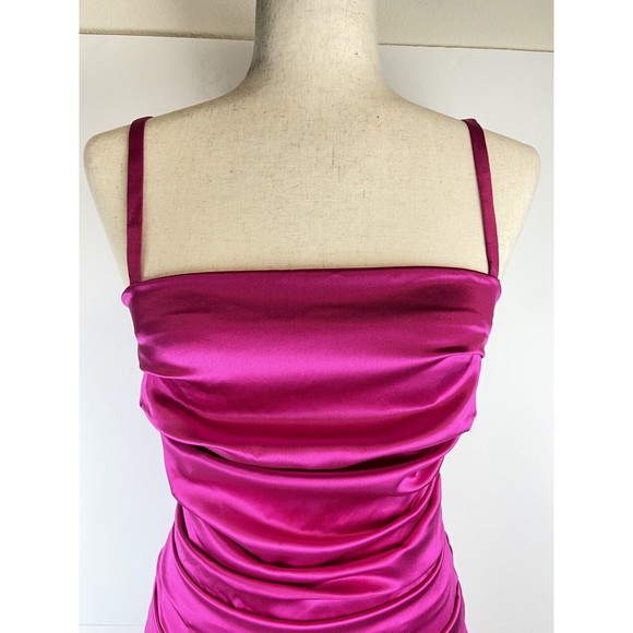 Dolce and Gabbana Silk Ruched Dress Sz:42 - Picture 2 of 15